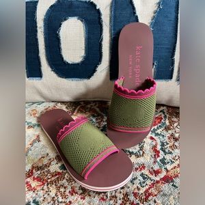 Kate Spade foam slides
